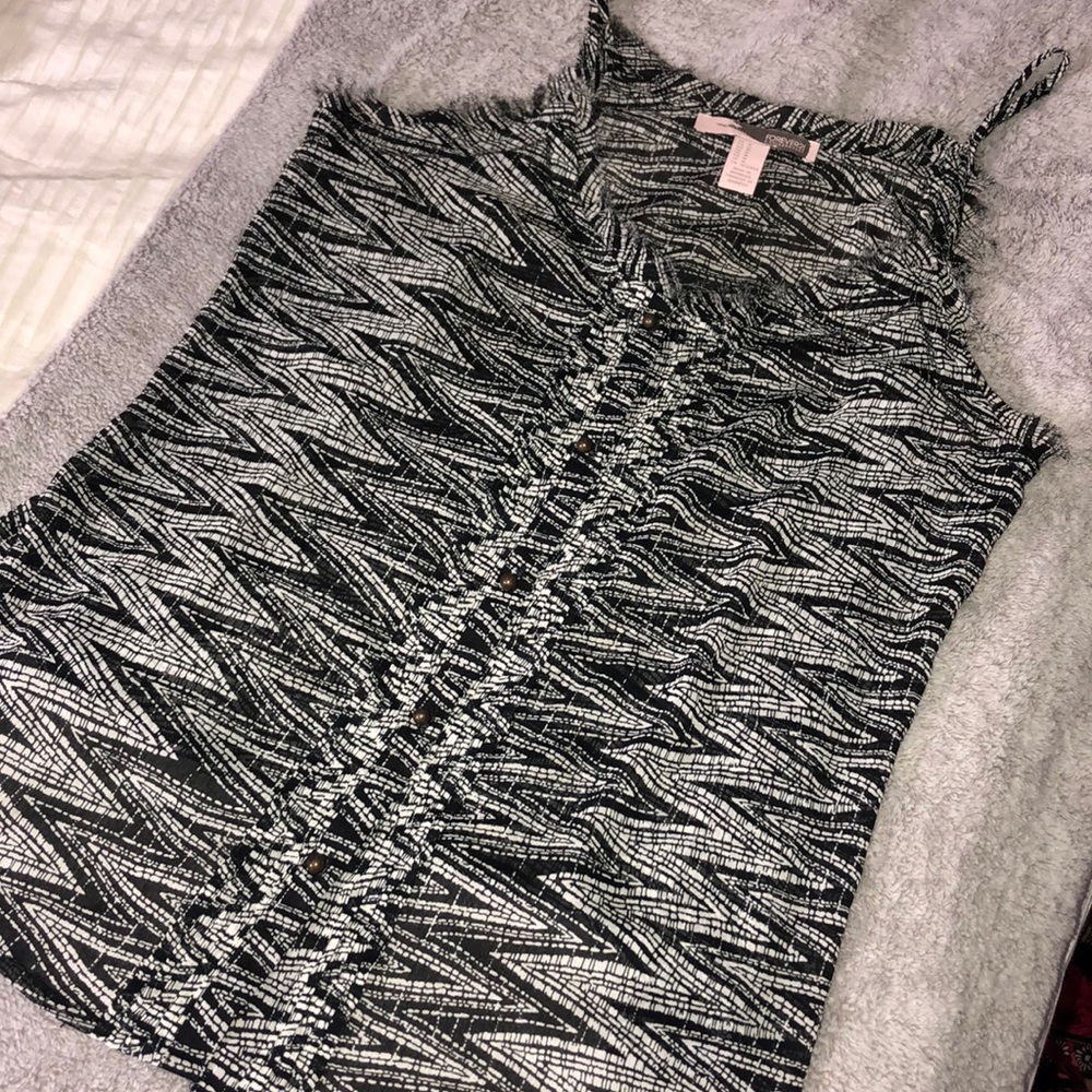 • Black & White Tank •